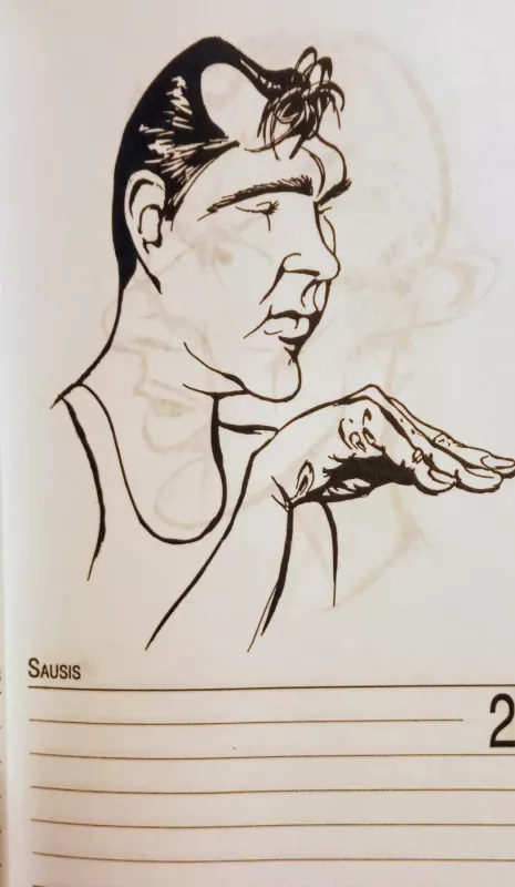 Šaržų kalendorius - Zenonas Tarakevičius, knyga 3