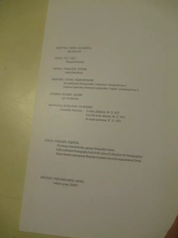 Gyvenimo fotografija - Autorių Kolektyvas, knyga 5