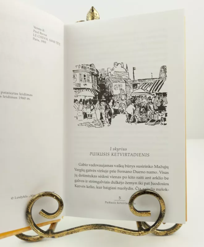 Arklys be galvos - Paul Berna, knyga 4