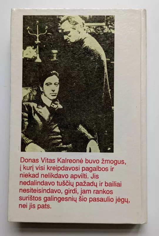 Krikštatėvis - Marijo Pjuzo, knyga 3