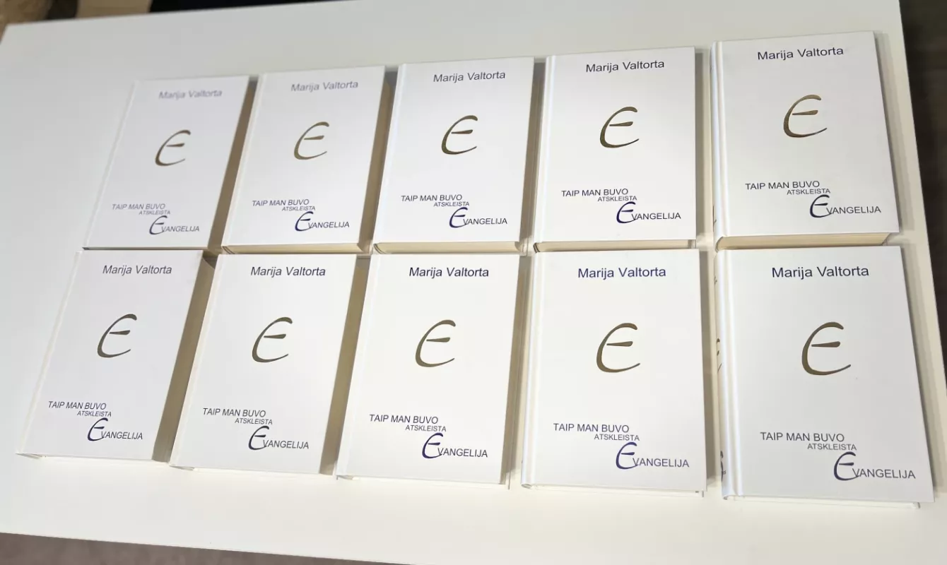 Taip man buvo atskleista Evangelija 10 tomų - Marija Valtorta, knyga 3