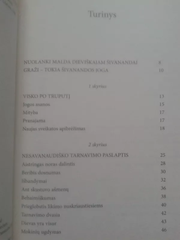 Šivanandos integrali joga - Venkatesananda Swami, knyga 5
