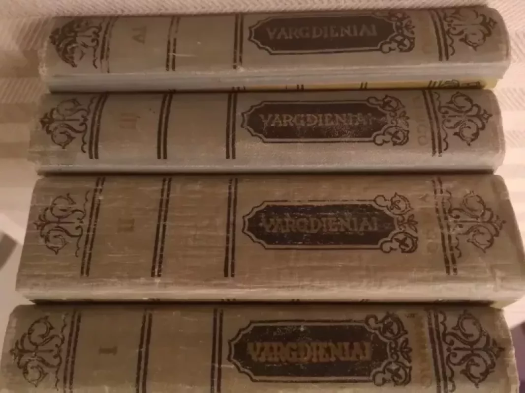 Vargdieniai (I II III IV tomai) - Viktoras Hugo, knyga 2