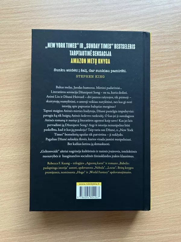 Geltonveidė - Rebecca F. Kuang, knyga 3