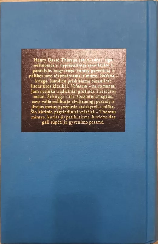 Voldenas, arba gyvenimas miške - Henry David Thoreau, knyga 4