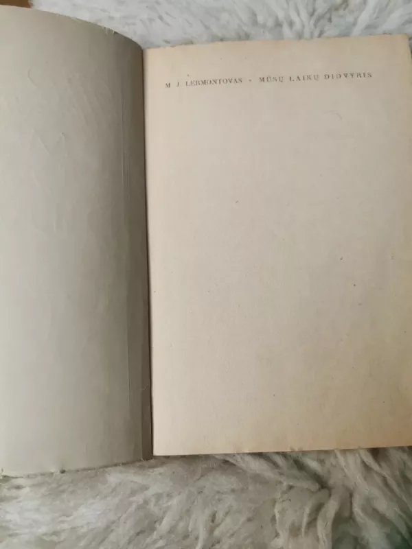 Mūsų laikų didvyris - Michailas Lermontovas, knyga 3