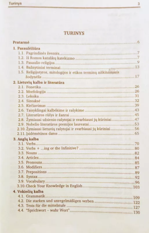 Moksleivio žinynas - Bronislovas Burgis, knyga 3