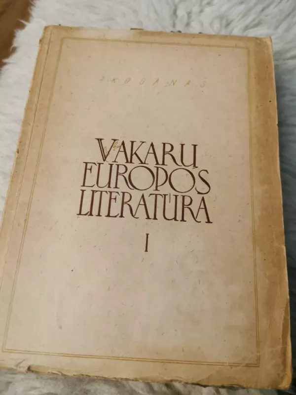 Vakarų Europos Literatūra I tomas - P. Koganas, knyga 2