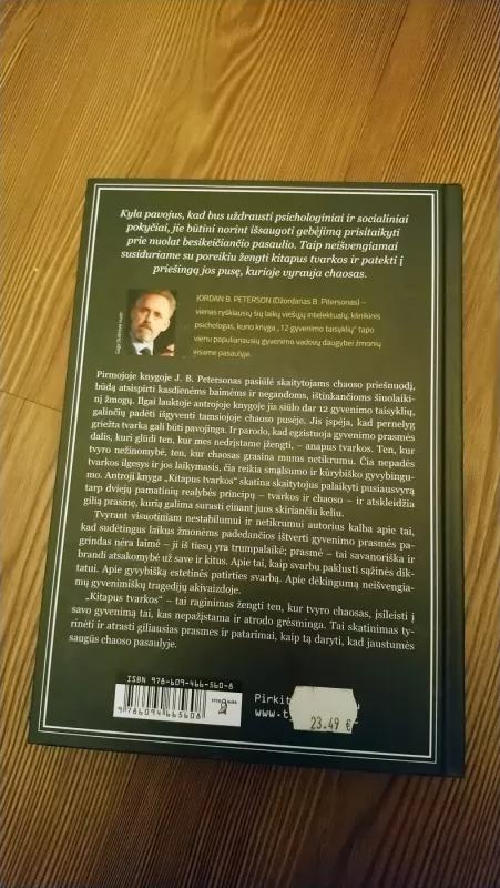KITAPUS TVARKOS: dar 12 gyvenimo taisyklių - Jordan B. Peterson, knyga 3