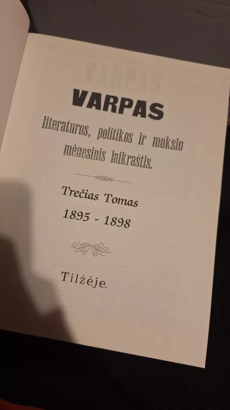 Varpas. Lietuvių tautos praeitis - Juozas Masilionis, knyga 4