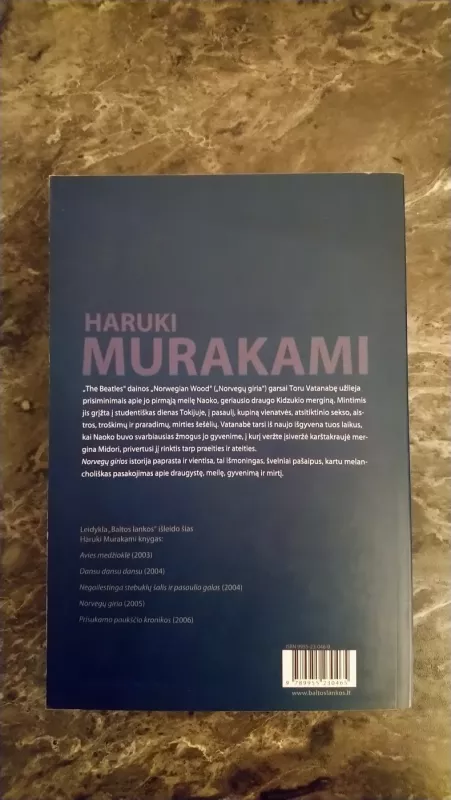 Haruki Murakami Norvegu Giria - Haruki Murakami, knyga 3