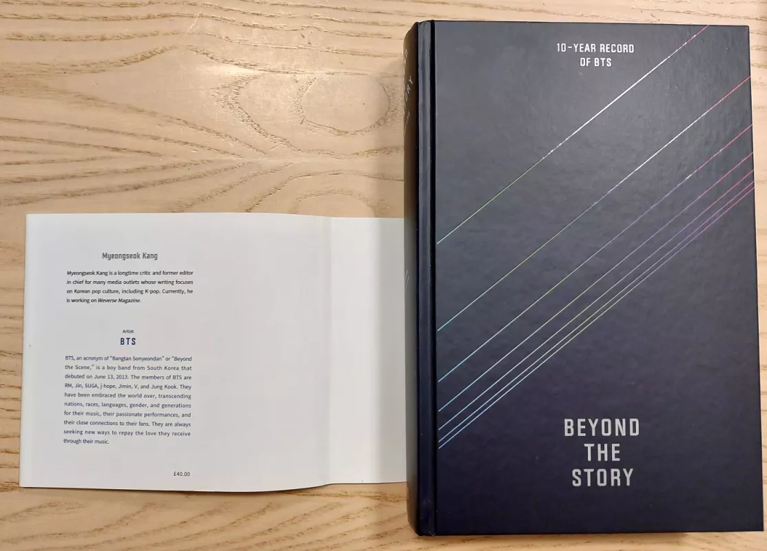 Beyond the Story: 10-Year Record of BTS - BTS, Myeongseok Kang, Anton Hur , knyga 4
