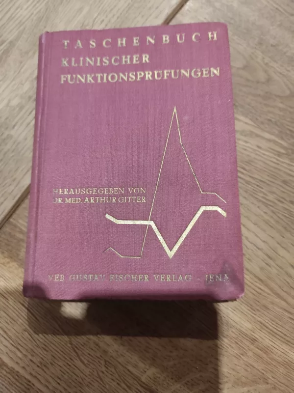 Taschenbuch Klinischer Funktionsprufungen - A. Gitter, knyga 2