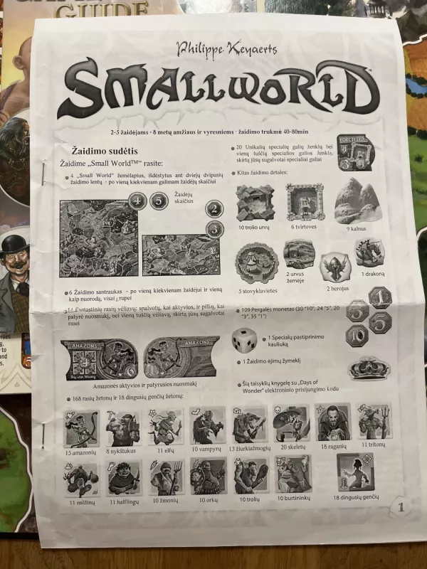 Small World - , stalo žaidimas 3