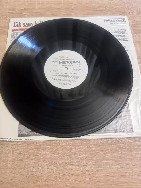 Vytauto Kernagio Vadovaujamas Ansamblis* - Eik Savo Keliu... - Vytauto Kernagio Ansamblis, plokštelė 4