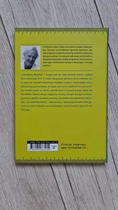 Lieknėjimo filosofija - Alain Golay, knyga 3