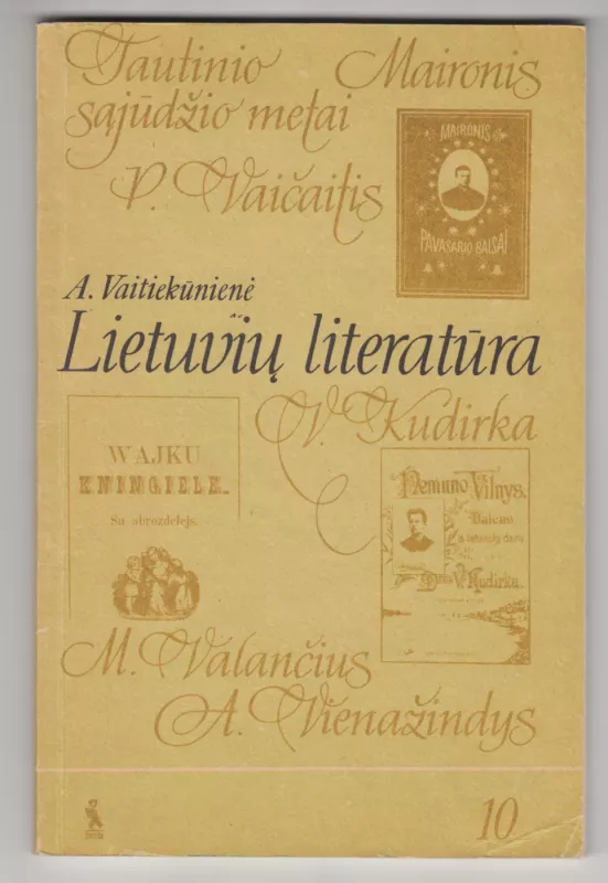 Lietuvių literatūra 10 klasei - Aldona Vaitiekūnienė, knyga 2