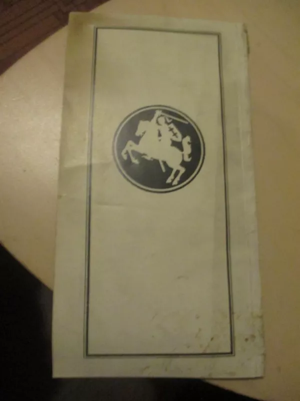 Lithuania. Guiding facts for tourists - Lietuvos automobilistų klubas, knyga 4