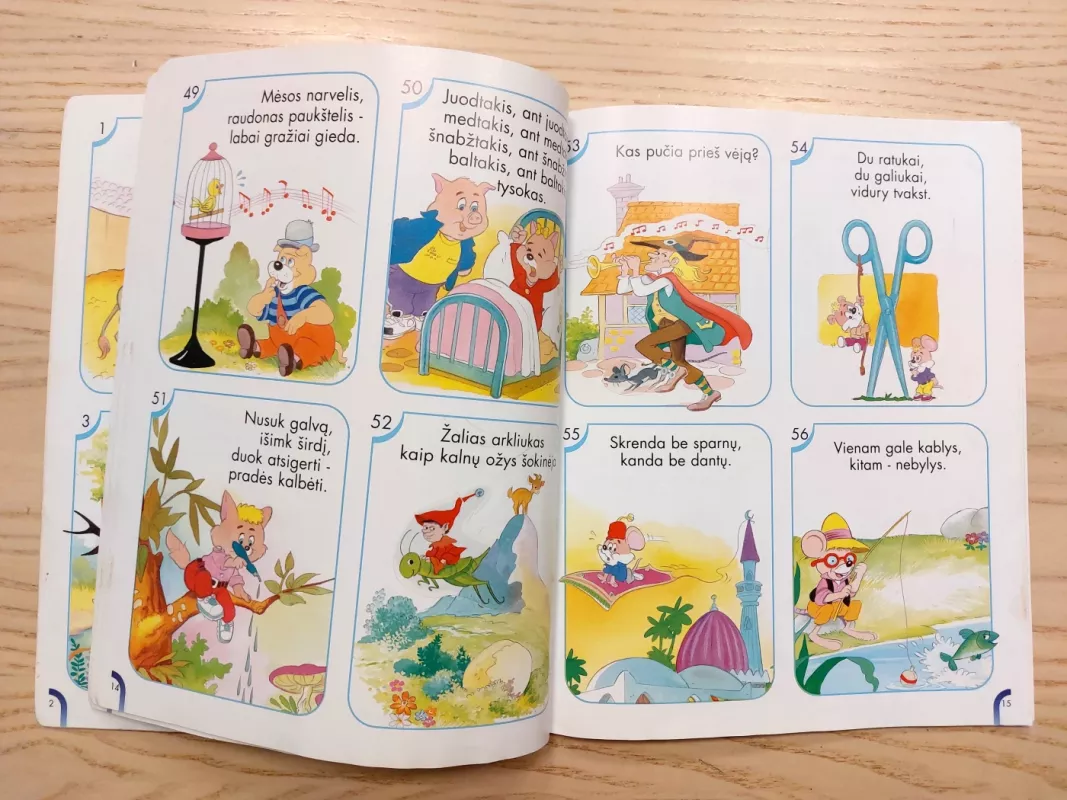 Įmink mįsles per pilvą gysles ir priklijuok lipdukus - Autorių Kolektyvas, knyga 6