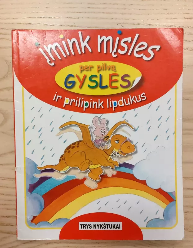 Įmink mįsles per pilvą gysles ir priklijuok lipdukus - Autorių Kolektyvas, knyga 2