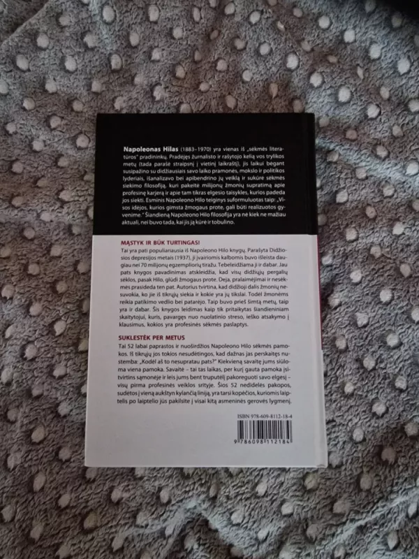 Mąstyk ir būk turtingas - Napoleon Hill, knyga 3