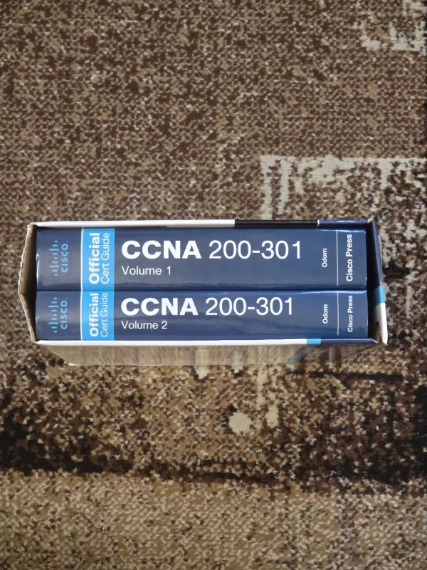 CCNA 200-301 Official Cert Guide Library - Wendell Odom, knyga 3