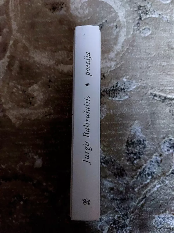 Poezija - Jurgis Baltrušaitis, knyga 3