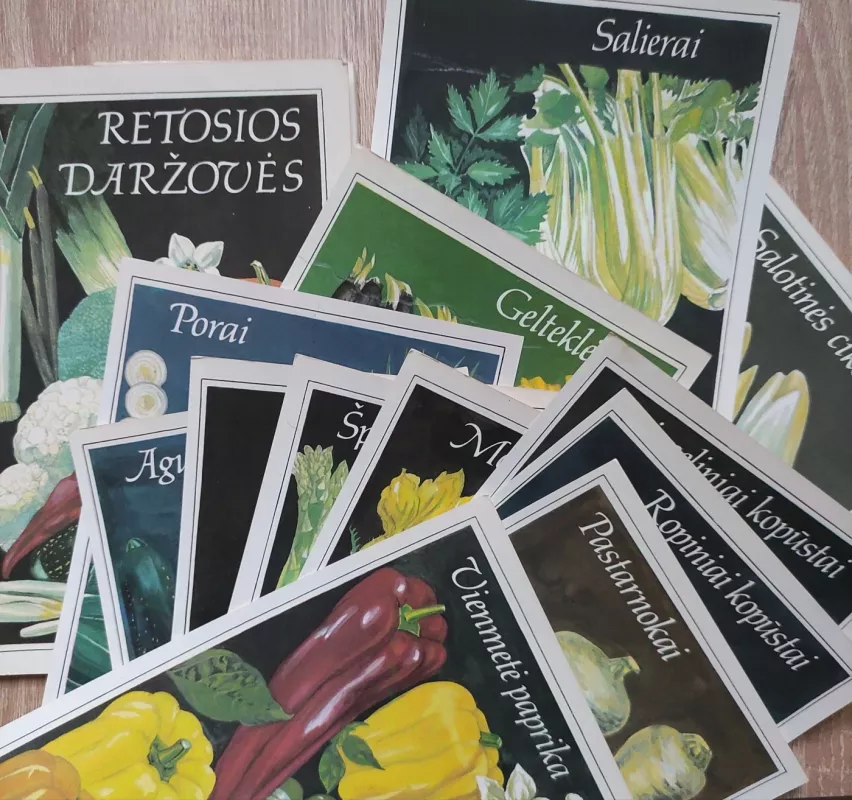 Retosios daržovės - S. Nacevičius, knyga 2