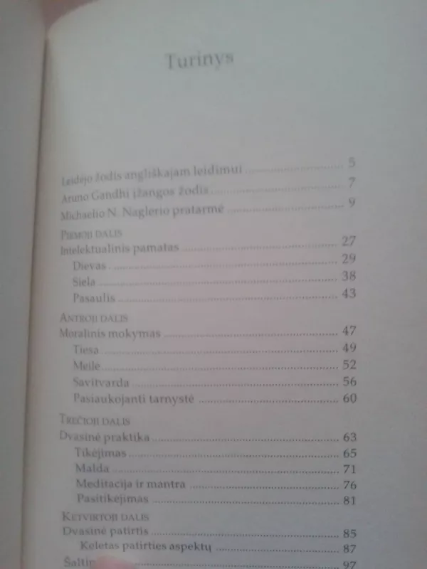 Kelias Dievo link - Mohandas K. Gandhi, knyga 5