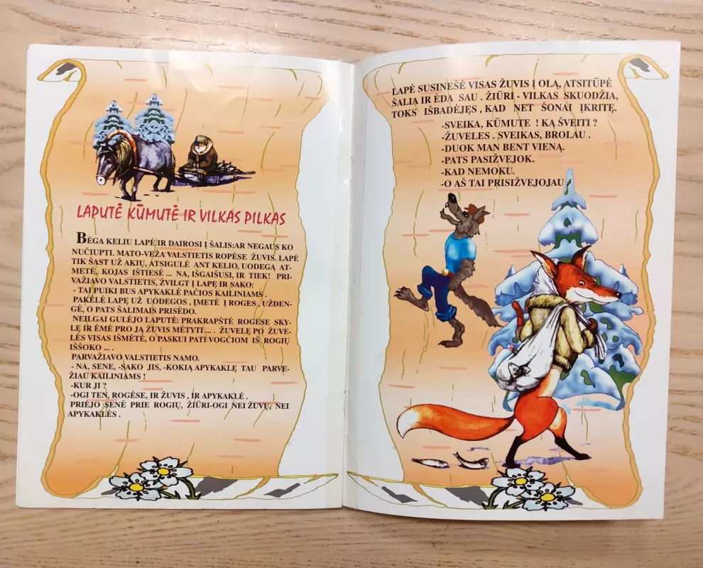 Lapės pasakos -  lietuvių liaudies, knyga 5