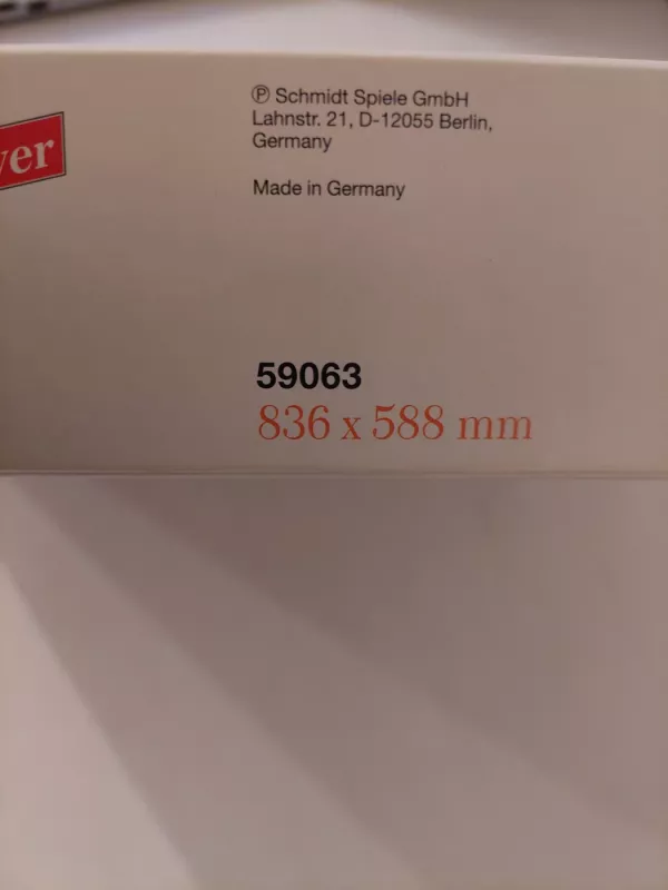 Puzzle 1500 - , stalo žaidimas 4