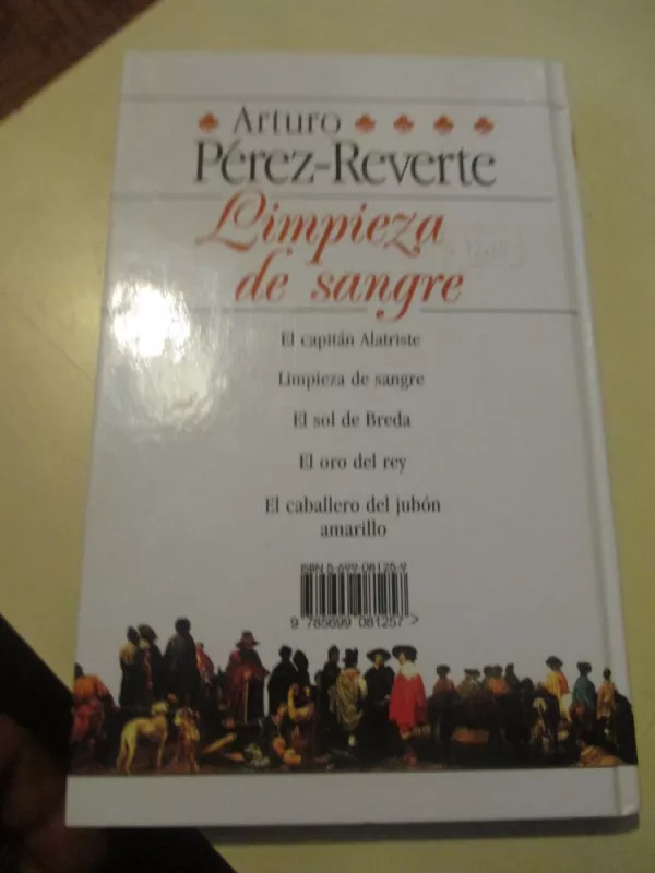 Švarus kraujas (rusų k.) - Arturo Perez-Reverte, knyga 4