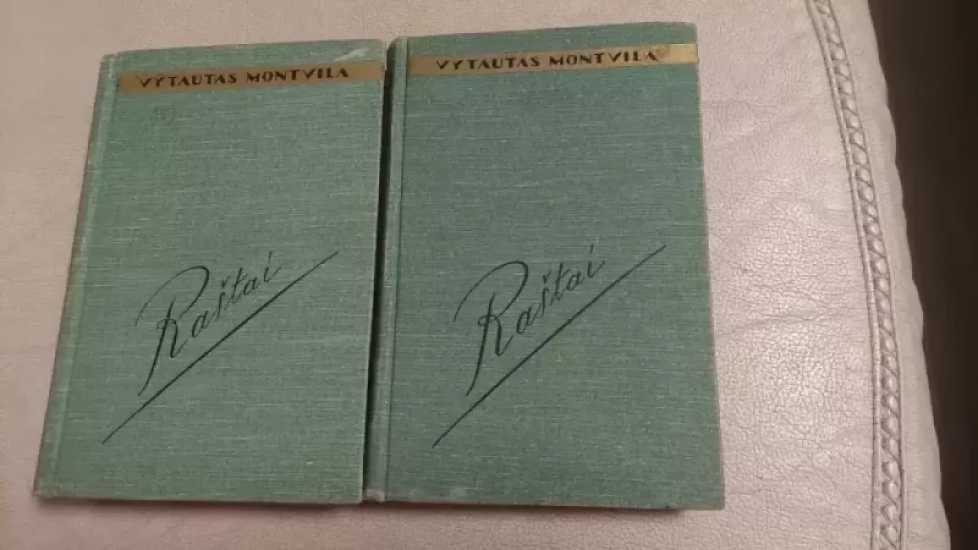 Raštai (2 tomai) - Vytautas Montvila, knyga 2