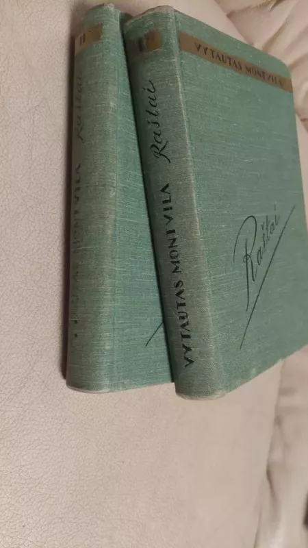 Raštai (2 tomai) - Vytautas Montvila, knyga 3