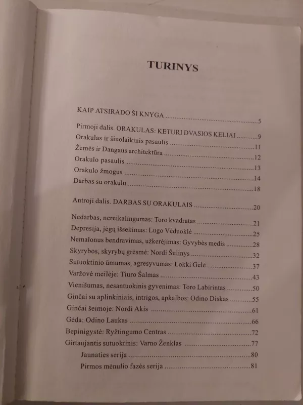 Orakulai: problemų sprendimo knyga - Dmitrij Ladogin, knyga 3