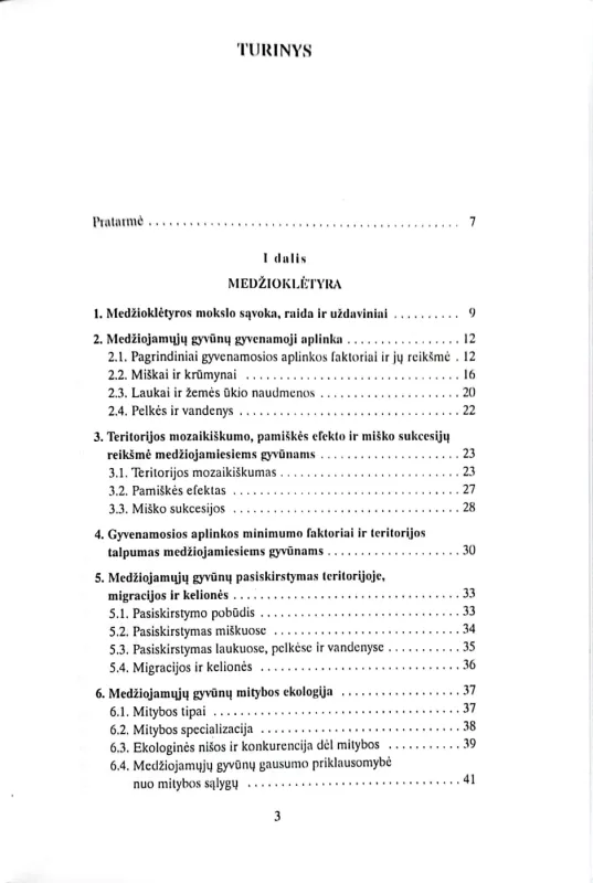 Medžioklės ūkio biologiniai pagrindai - Vytautas Padaiga, knyga 3