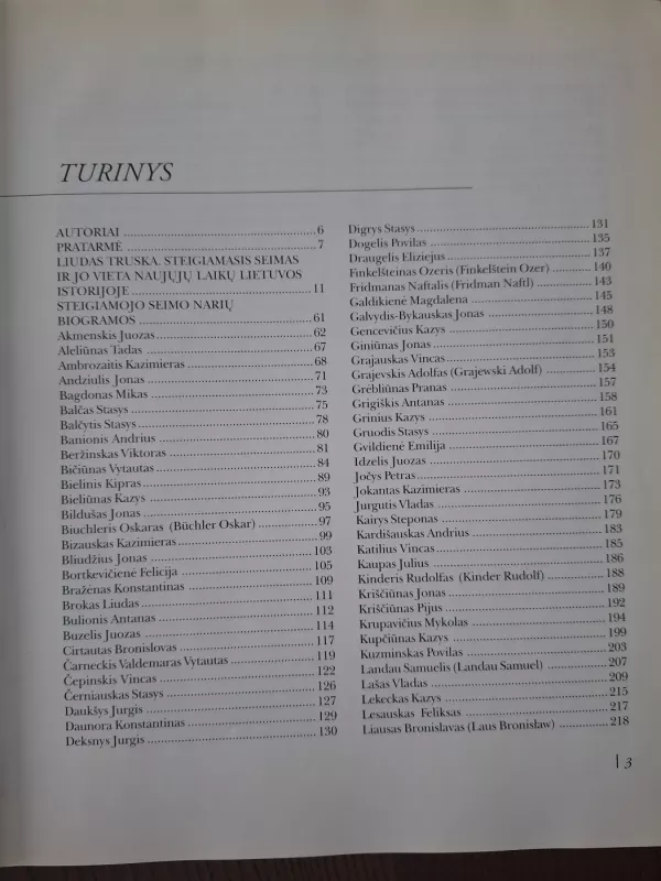 Lietuvos Steigiamojo Seimo (1920-1922 metų) narių biografinis žodynas - Autorių Kolektyvas, knyga 3