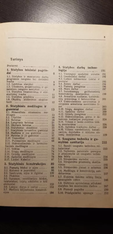 Kaimo statybininko žinynas - J. Jacinavičius, ir kiti , knyga 5