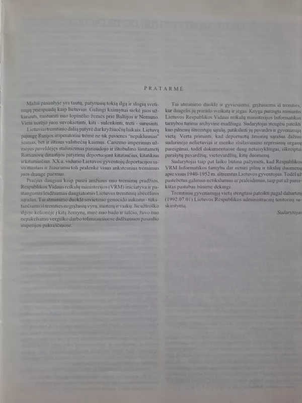 1941-1952 metų Lietuvos tremtiniai (1 knyga) - E. Grunskis, V.  Kašauskienė, H.  Šadžius, knyga 3