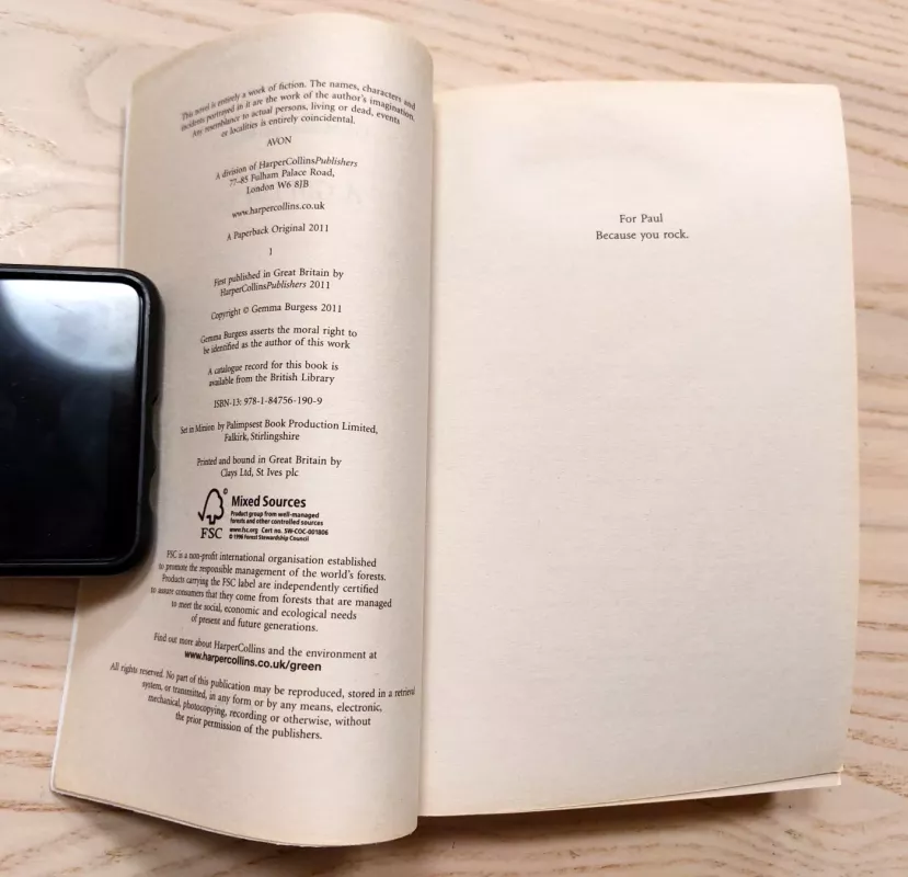 A Girl Like You Paperback by - Gemma Burgess, knyga 3