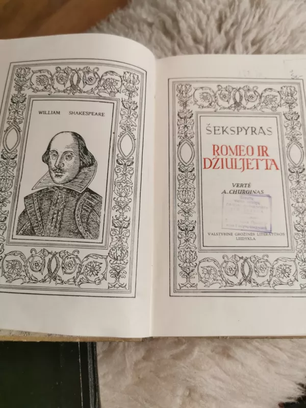 Romeo ir Džiuljeta - William Shakespeare Viljamas Šekspyras, knyga 4