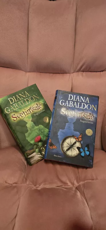 Svetimšalė. Sugrįžimas. 5 ir 6 knygos - Diana Gabaldon, knyga 2