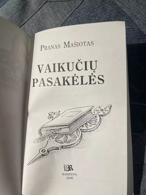 Vaikučių pasakėlės - Pranas Mašiotas, knyga 3