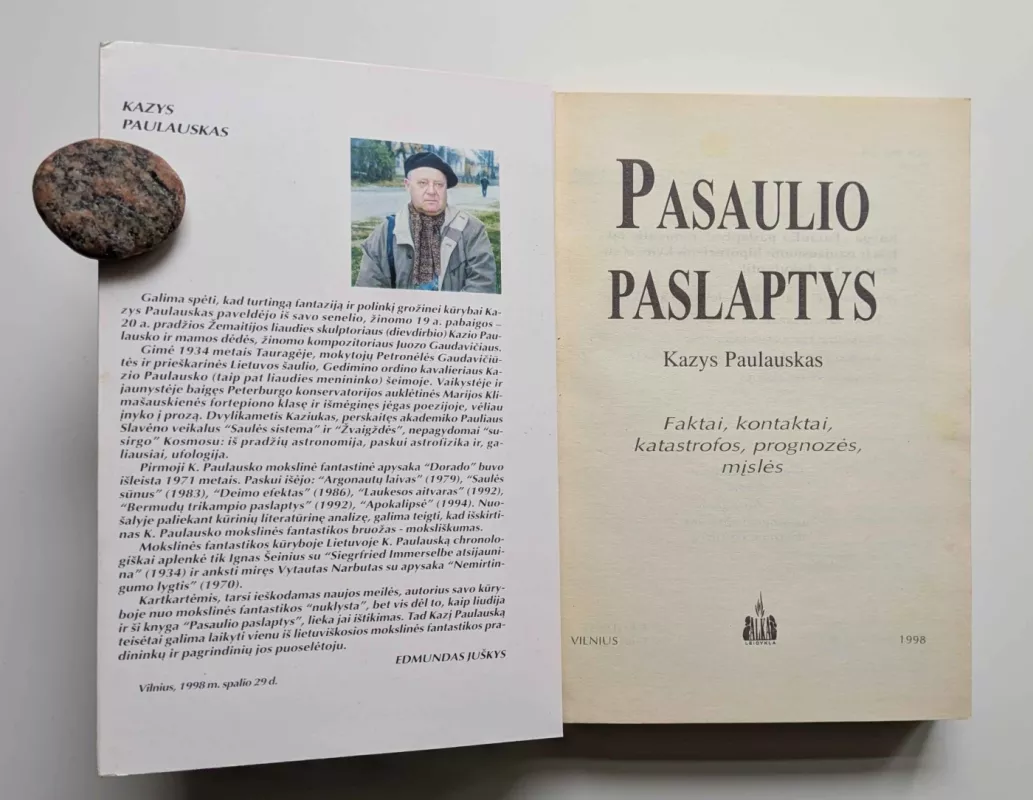 Pasaulio paslaptys - Kazys Paulauskas, knyga 3