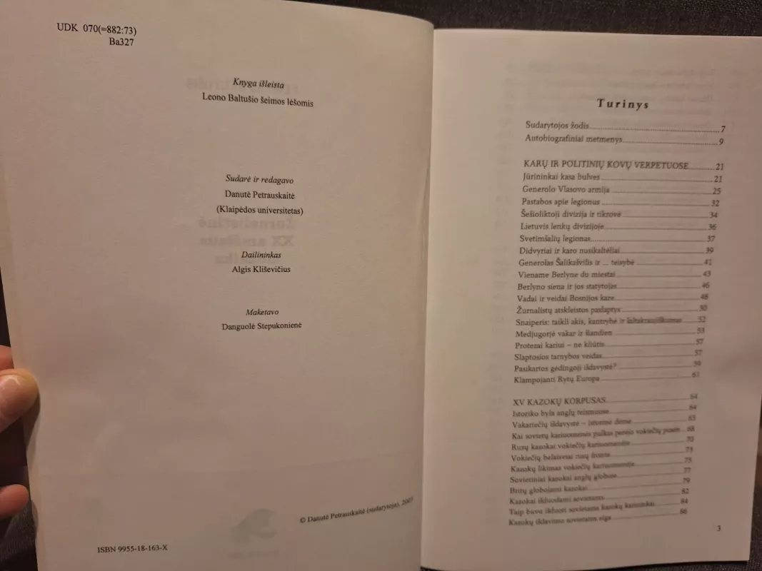 Žurnalistinė XX amžiaus mozaika - Leonas Baltušis, knyga 3