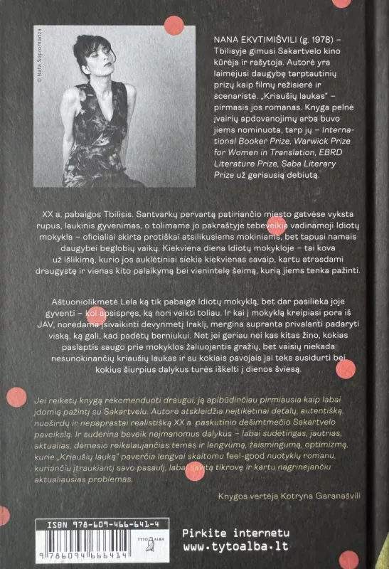 Kriaušių laukas - Nana Ekvtimišvili, knyga 3