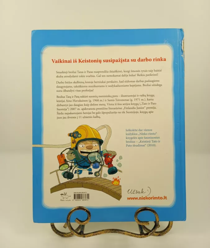 Tatas ir Patas renkasi darbą - A. Havukainen, S.  Taivonen, knyga 4