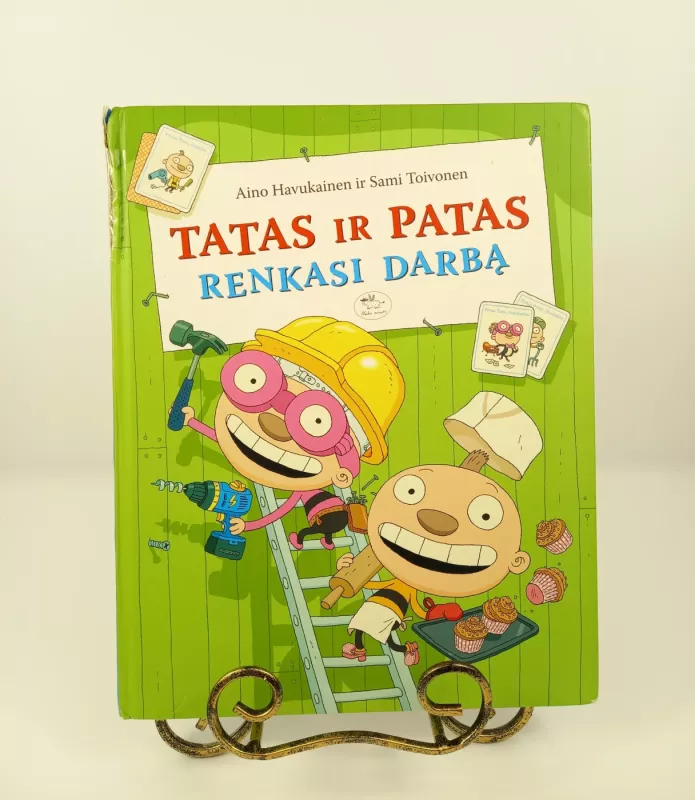 Tatas ir Patas renkasi darbą - A. Havukainen, S.  Taivonen, knyga 2