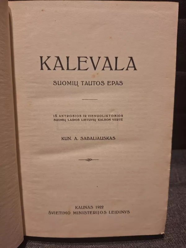 Kalevala - Autorių Kolektyvas, knyga 3