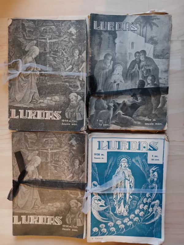 Tarpukario Lietuvos žurnalas Lurdas 28 vnt. 1928-1930 m.leidimas - Autorių Kolektyvas, knyga 2